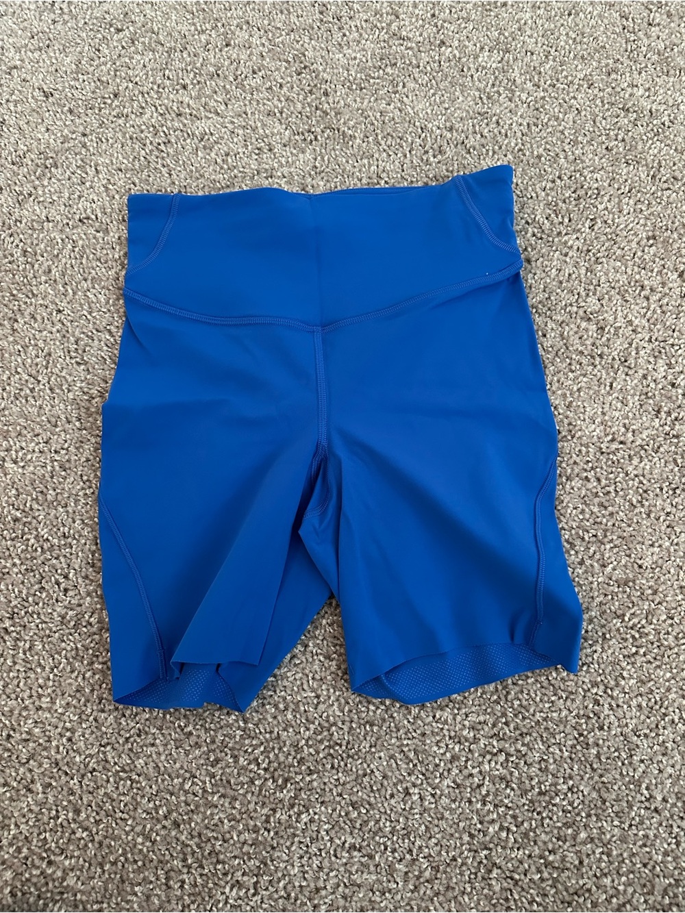 lululemon athletica Royal Blue High-Rise Bike Shorts